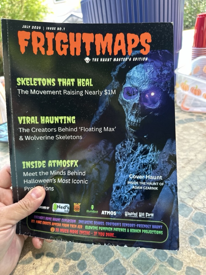 FrightMaps Halloween Magazine